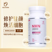 Propriedades antibacterianas e antivirais NMN 18000 cápsulas